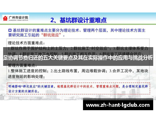 足协调节费归还的五大关键要点及其在实际操作中的应用与挑战分析
